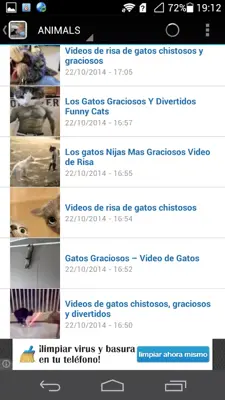 Videos de risa android App screenshot 0