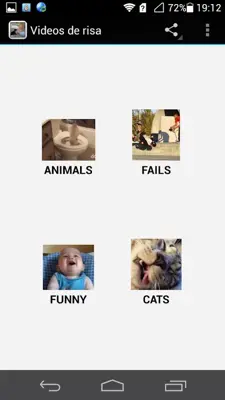 Videos de risa android App screenshot 4